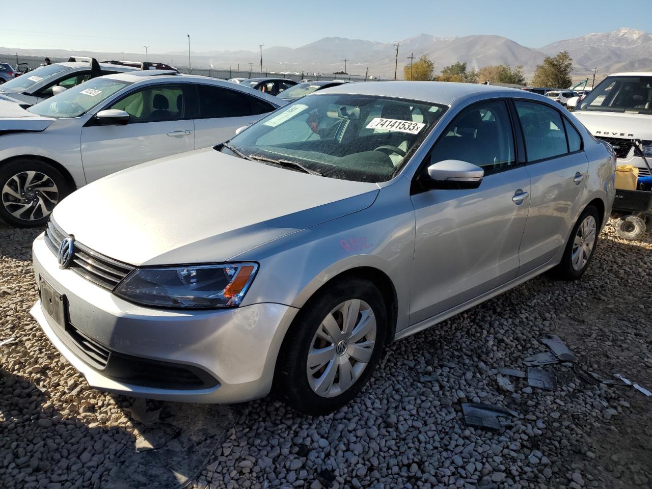 Image 1 of 2014 VOLKSWAGEN JETTA SE 2014 with VIN 3VWD07AJ6EM222870