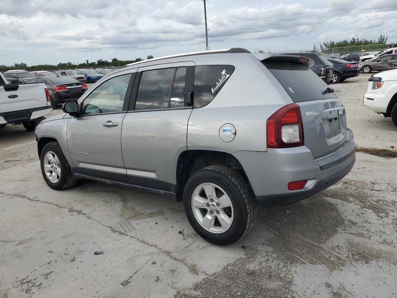 Image 2 of 2015 JEEP COMPASS SPORT 2015 with VIN 1C4NJCBA9FD178081