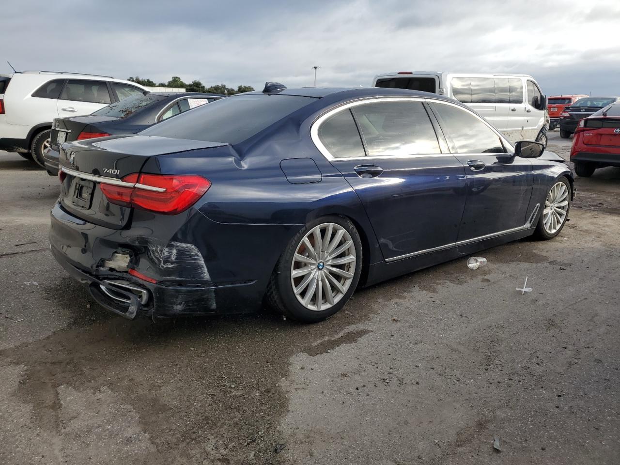 Image 3 of 2018 BMW 740 I 2018 with VIN WBA7E2C52JG742036