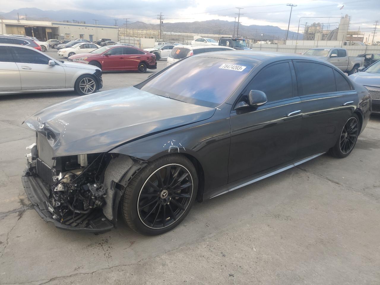 Image 1 of 2023 MERCEDES-BENZ S 500 4MATIC 2023 with VIN W1K6G6DB4PA191890