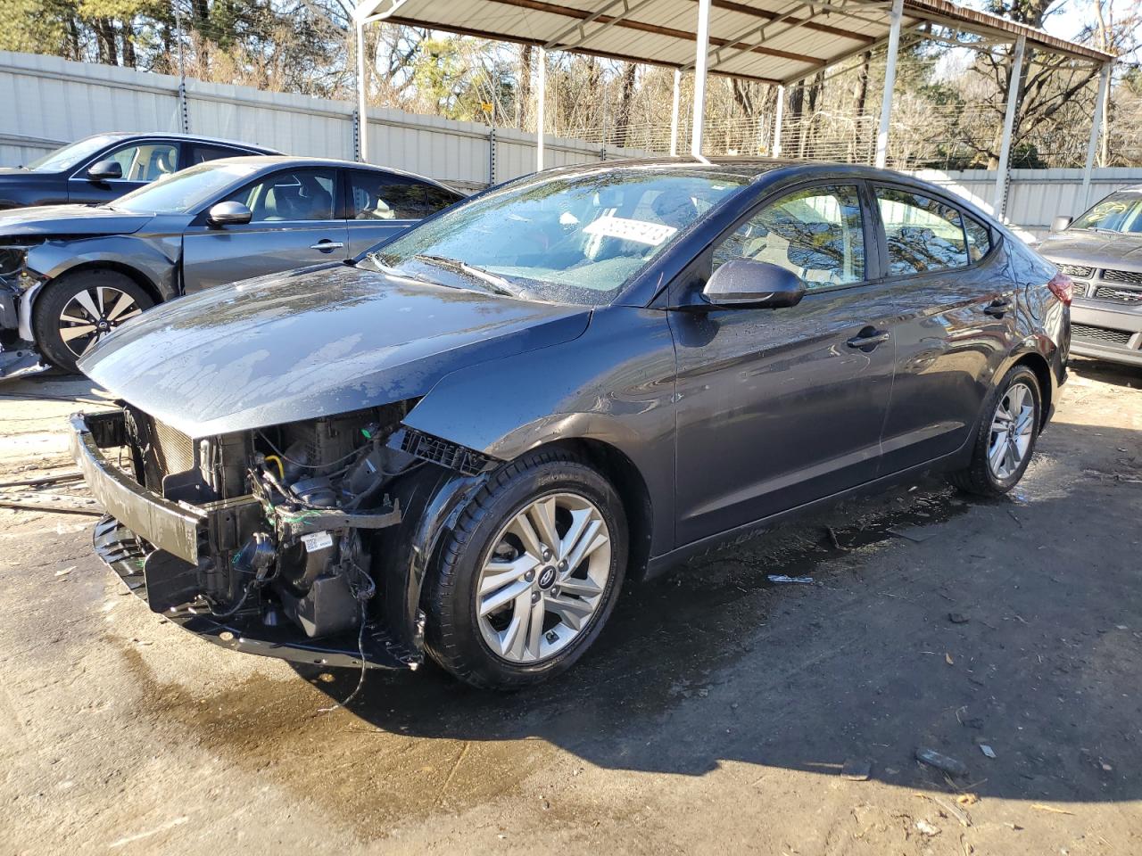 Image 1 of 2020 HYUNDAI ELANTRA SEL 2020 with VIN 5NPD84LF1LH580660