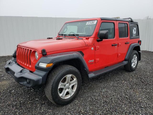 Изображение 1 2018 JEEP WRANGLER UNLIMITED SPORT 2018 с VIN 1C4HJXDG8JW226057