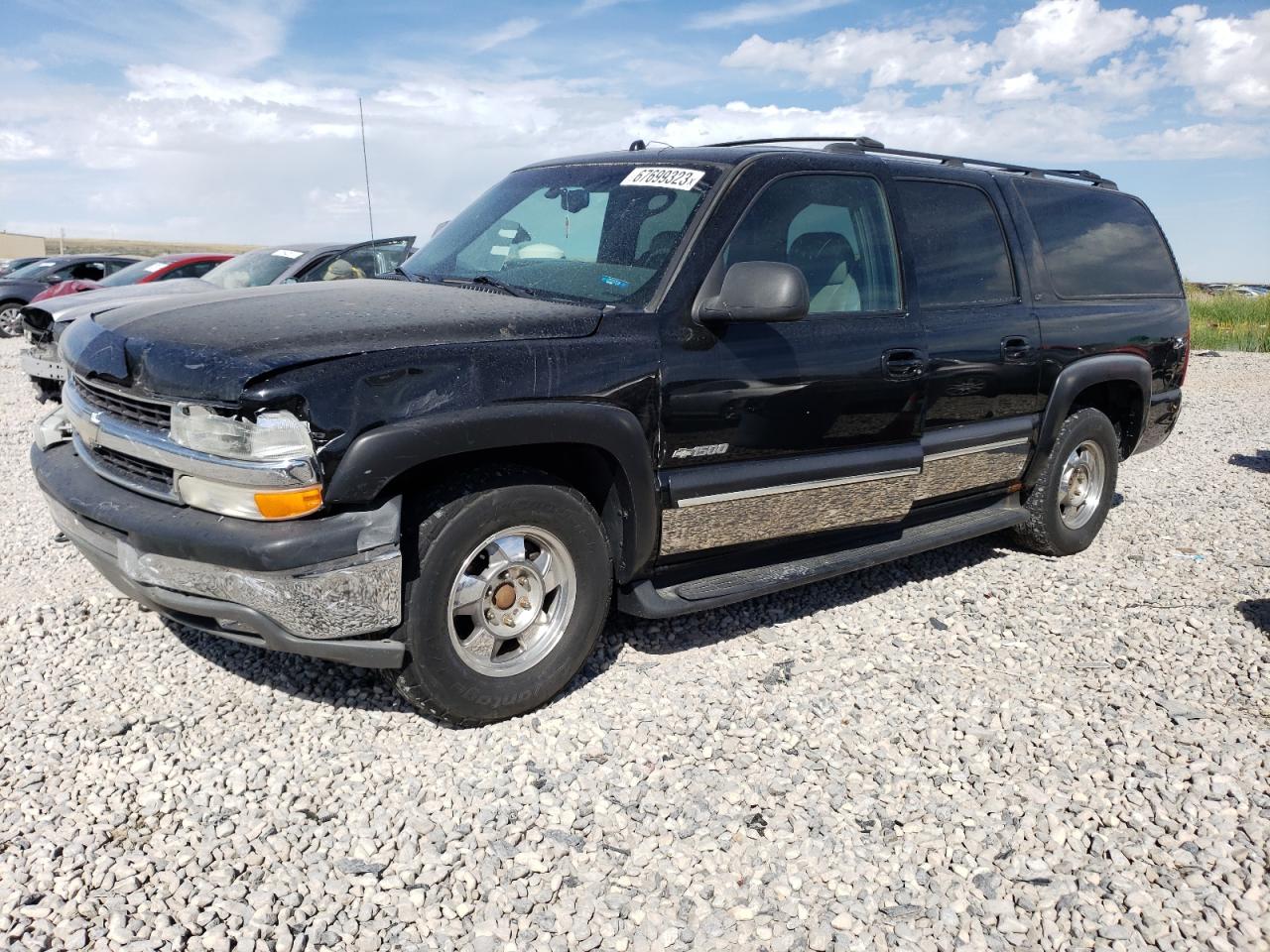 Image 1 of 2000 CHEVROLET SUBURBAN K1500 2000 with VIN 3GNFK16T9YG126206