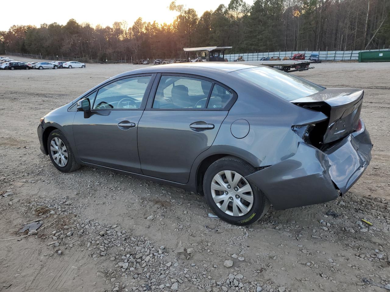 Image 2 of 2012 HONDA CIVIC LX 2012 with VIN 19XFB2F58CE100703