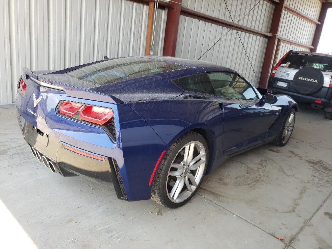 Image 3 of 2017 CHEVROLET CORVETTE STINGRAY Z51 1LT 2017 with VIN 1G1YG2D77H5111492