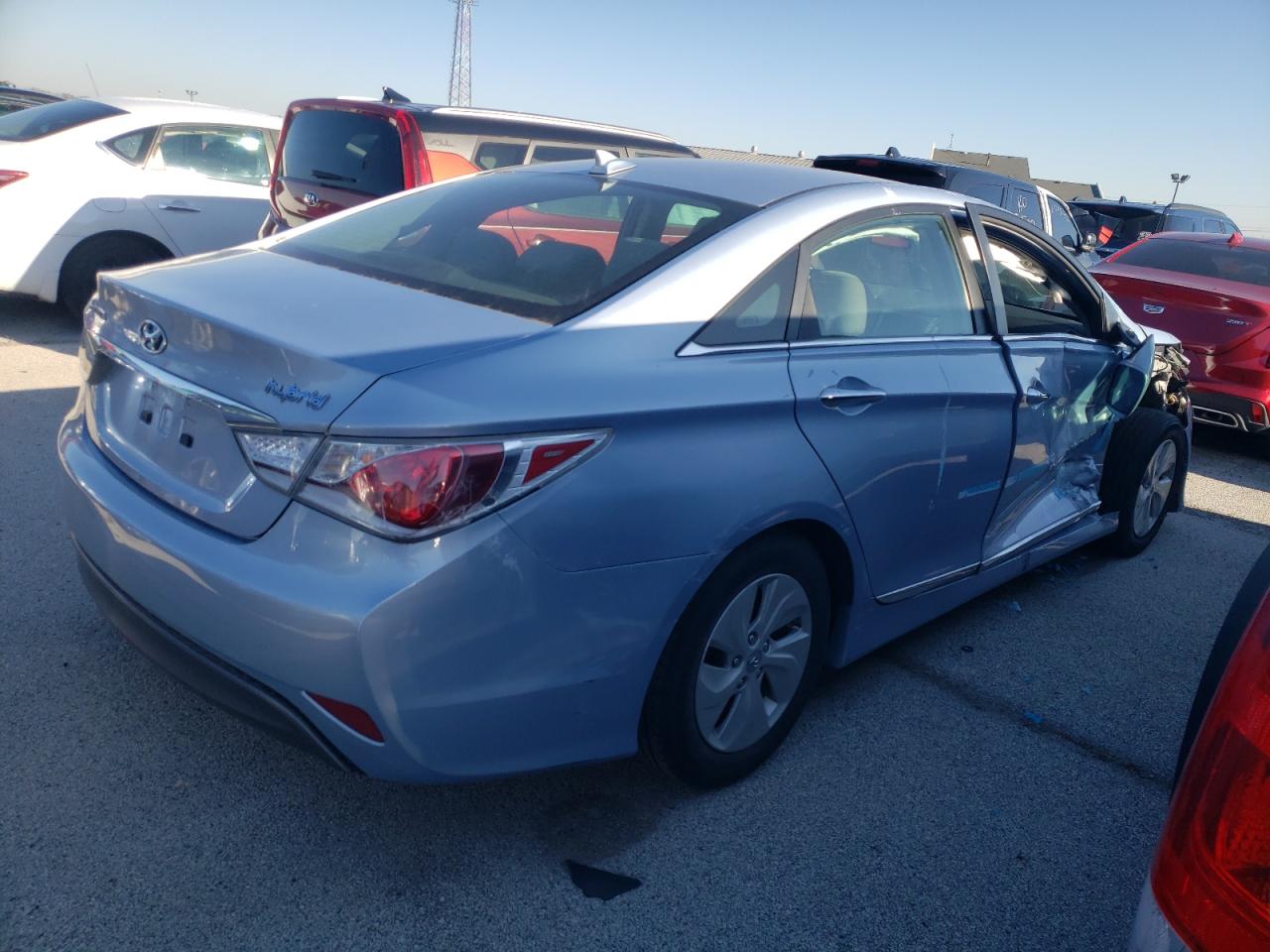 Obraz 3 z 2013 HYUNDAI SONATA HYBRID 2013 z VIN KMHEC4A45DA085533