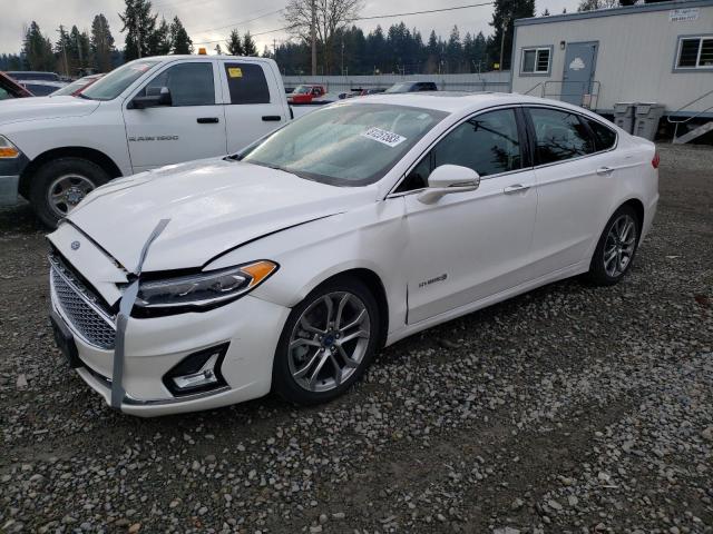 Image 1 of 2019 FORD FUSION TITANIUM 2019 with VIN 3FA6P0RU9KR227546
