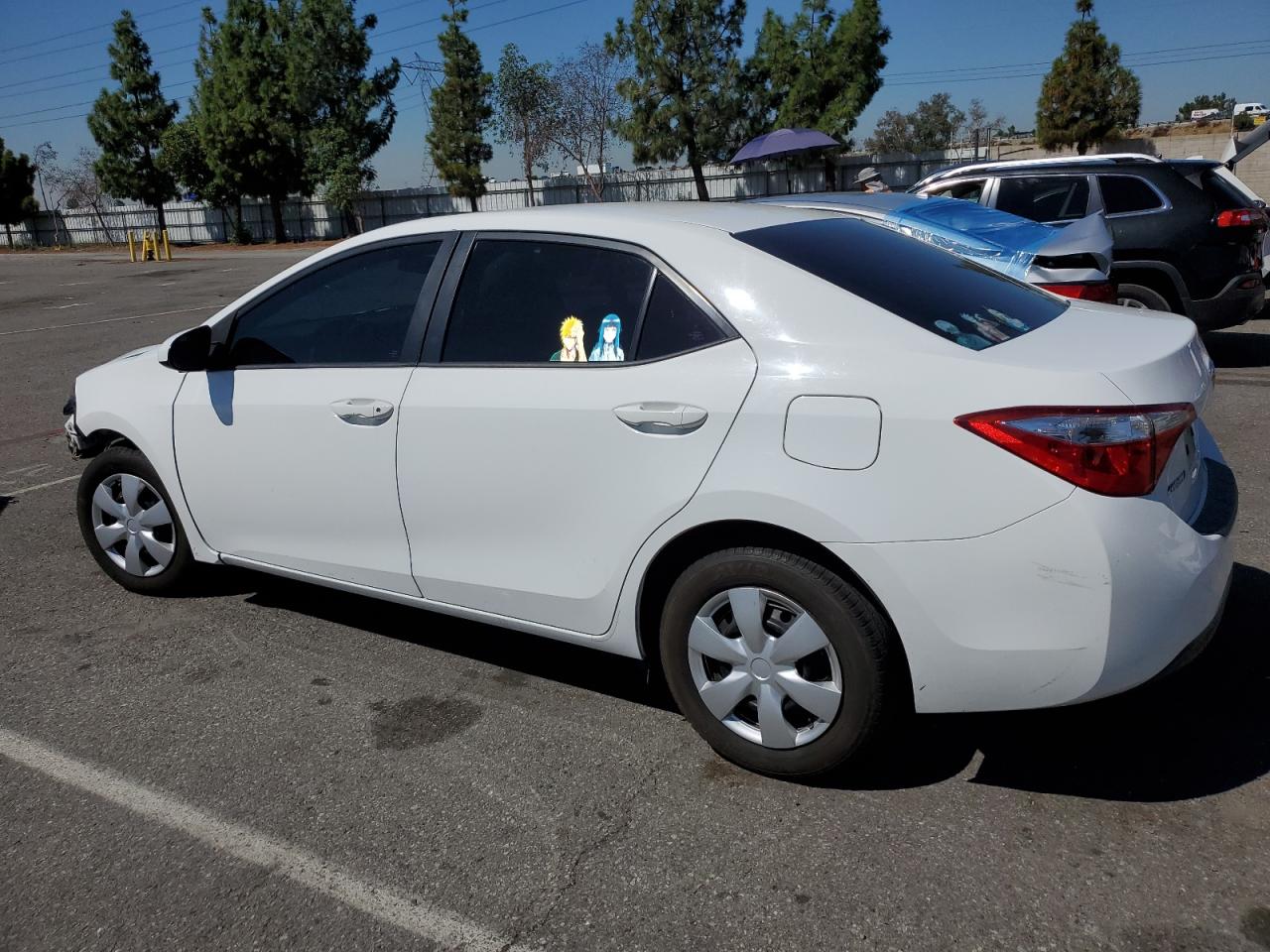Image 2 of 2015 TOYOTA COROLLA L 2015 with VIN 5YFBURHE8FP210930