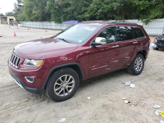 Image 1 of 2016 JEEP GRAND CHEROKEE LIMITED 2016 with VIN 1C4RJEBG8GC499571