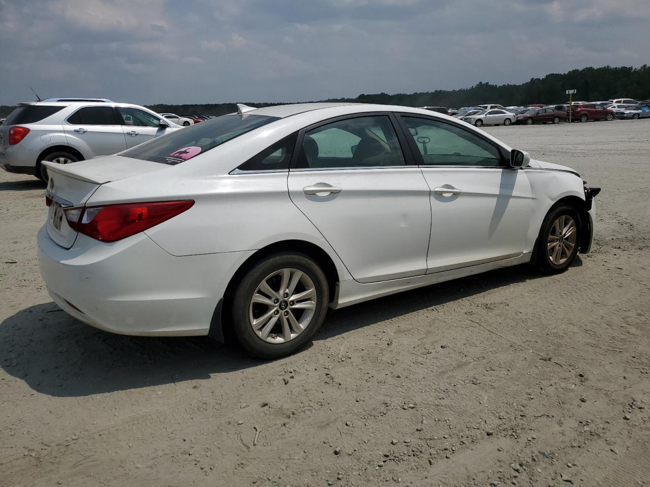 Image 3 of 2013 HYUNDAI SONATA GLS 2013 with VIN 5NPEB4AC4DH733659