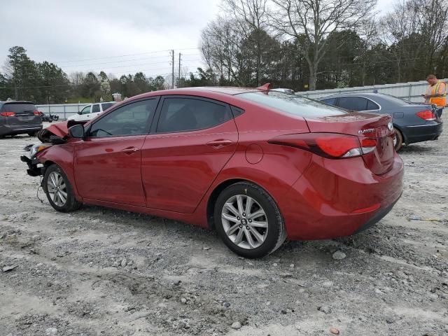Image 2 of 2015 HYUNDAI ELANTRA SE 2015 with VIN 5NPDH4AE4FH632877