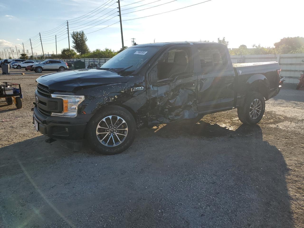 Изображение 1 2020 FORD F150 POLICE RESPONDER 2020 с VIN 1FTEW1P42LKF04769