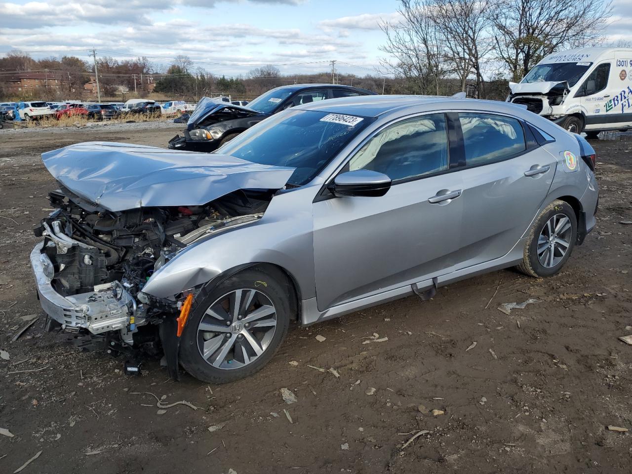 Image 1 of 2020 HONDA CIVIC LX 2020 with VIN SHHFK7H33LU405771