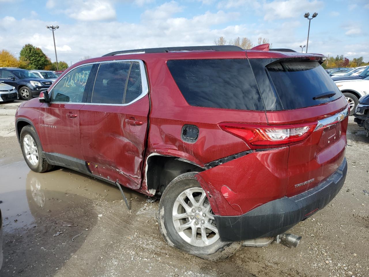 Изображение 2 2020 CHEVROLET TRAVERSE LT 2020 с VIN 1GNERGKWXLJ324469