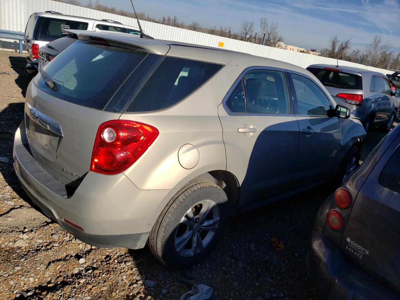 Obraz 3 z 2011 CHEVROLET EQUINOX LS 2011 z VIN 2GNALBEC8B1234332