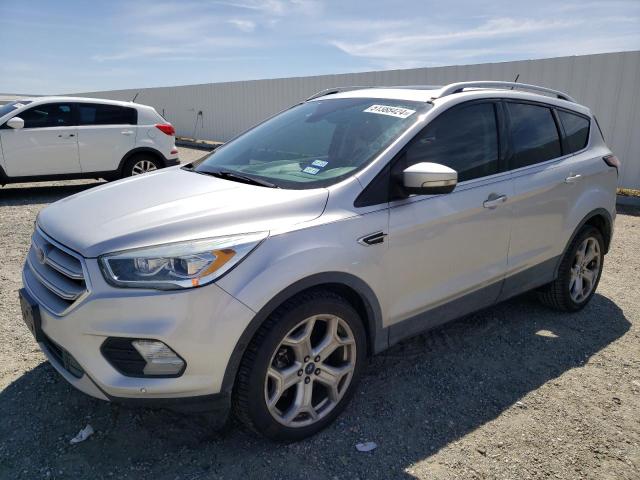 Image 1 of 2018 FORD ESCAPE TITANIUM 2018 with VIN 1FMCU0J91JUA71485