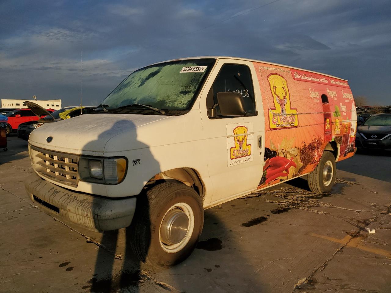 Изображение 1 1998 FORD ECONOLINE E350 SUPER DUTY VAN 1998 с VIN 1FTSS34L7WHB54966
