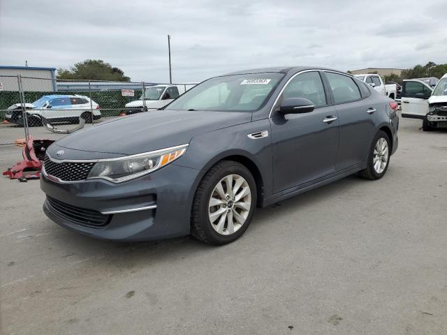 Image 1 of 2018 KIA OPTIMA EX 2018 with VIN 5XXGU4L33JG206011