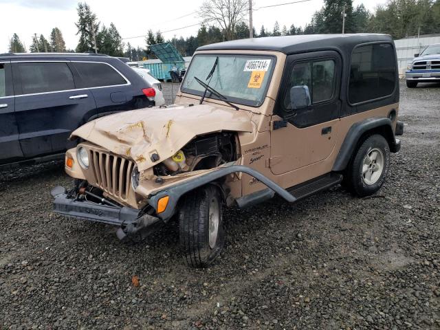 Image 1 of 1999 JEEP WRANGLER / TJ SPORT 1999 with VIN 1J4FY19S9XP455888