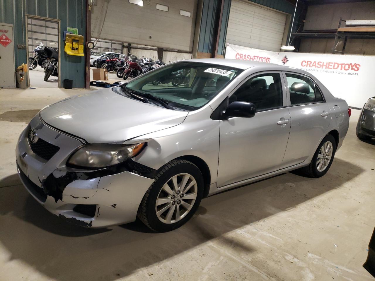 Image 1 of 2010 TOYOTA COROLLA BASE 2010 with VIN 2T1BU4EE6AC527072