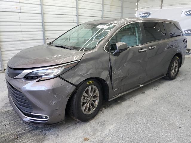 Obraz 1 z 2021 TOYOTA SIENNA XLE 2021 z VIN 5TDYRKEC5MS030301