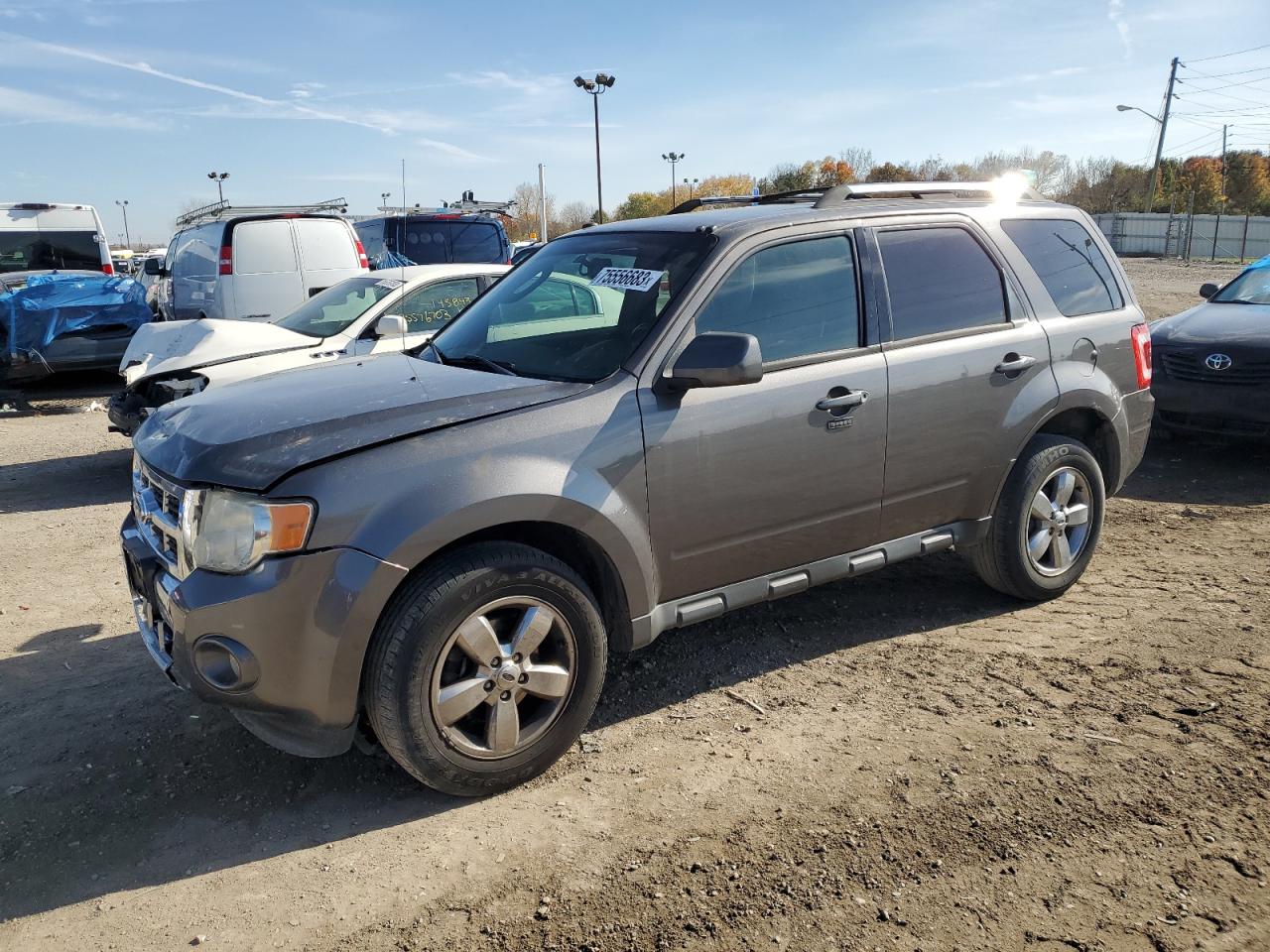 Image 1 of 2012 FORD ESCAPE LIMITED 2012 with VIN 1FMCU0EG6CKA04307
