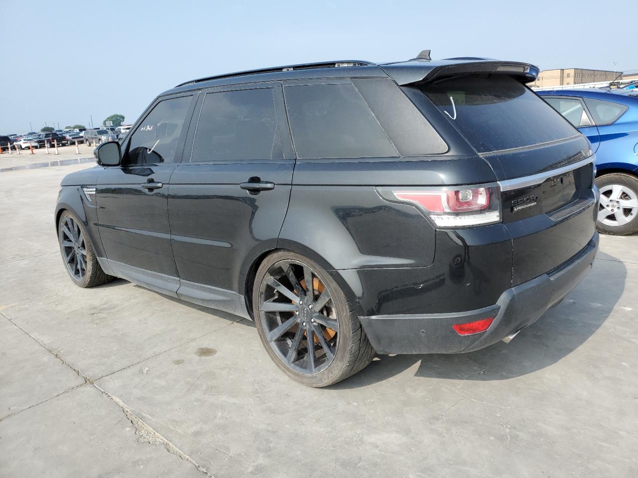 Image 2 of 2016 LAND ROVER RANGE ROVER SPORT HSE 2016 with VIN SALWR2KF2GA555526
