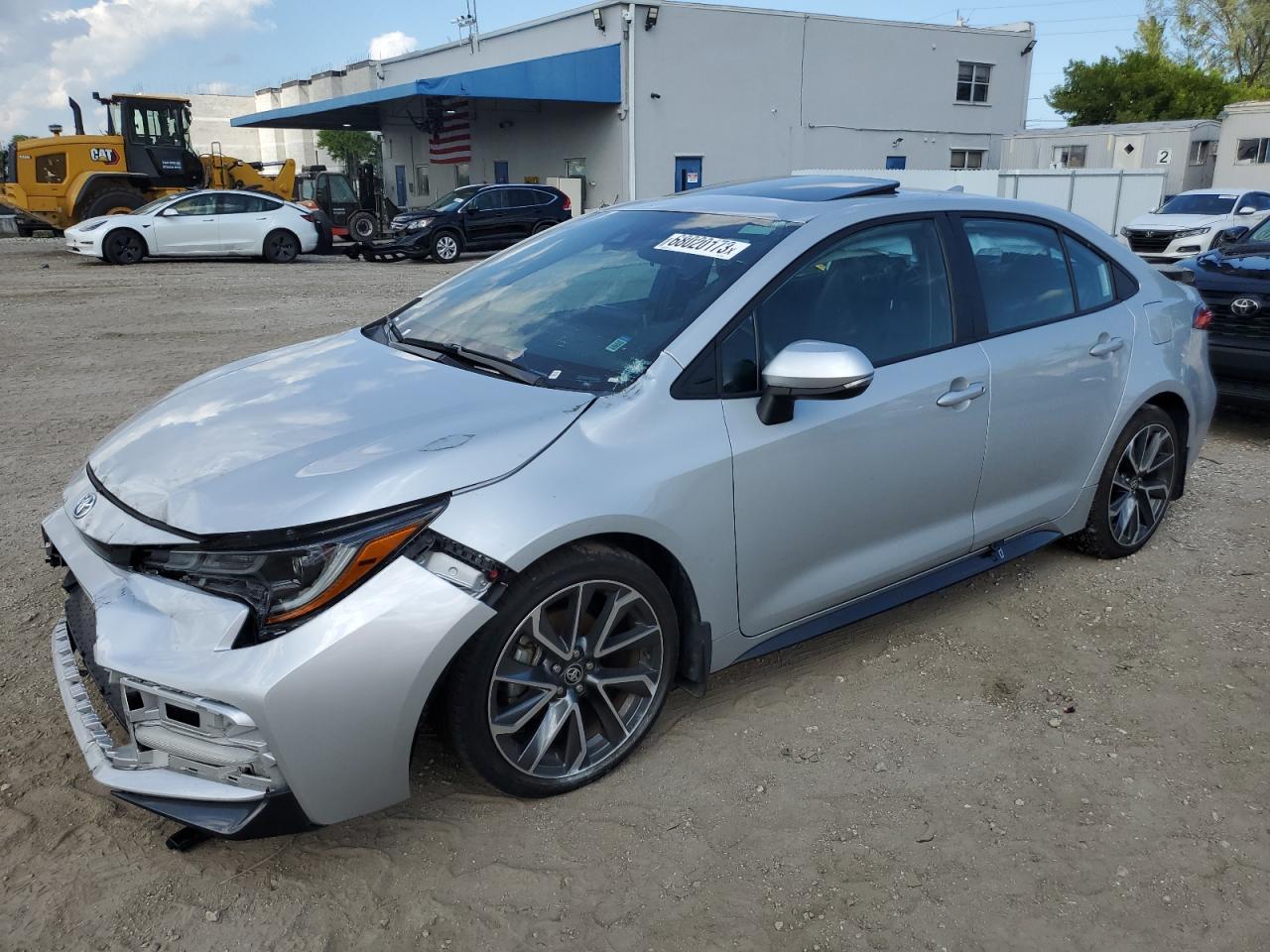 Image 1 of 2021 TOYOTA COROLLA SE 2021 with VIN 5YFP4MCE2MP085792