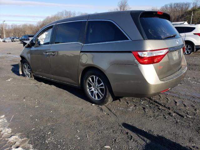 Image 2 of 2011 HONDA ODYSSEY EXL 2011 with VIN 5FNRL5H69BB052896