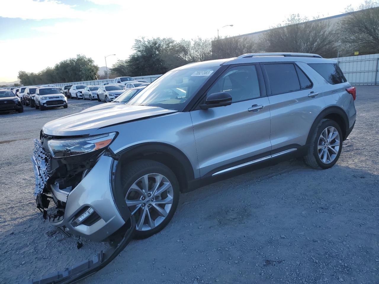 Изображение 1 2021 FORD EXPLORER PLATINUM 2021 с VIN 1FM5K8HC9MGB60528