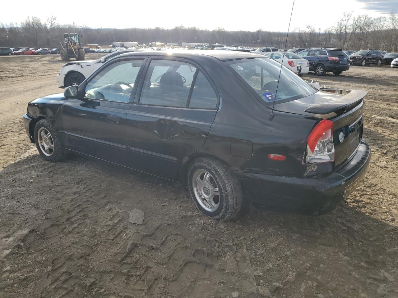 Изображение 2 2001 HYUNDAI ACCENT GL 2001 с VIN KMHCG45C21U218532