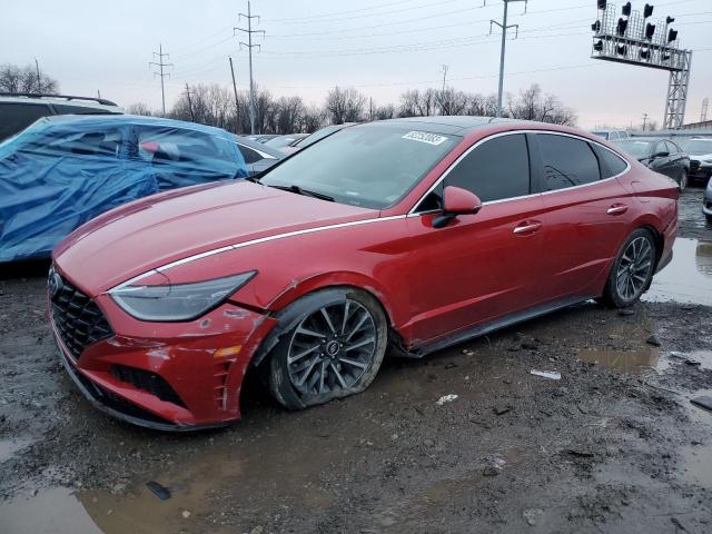Изображение 1 2021 HYUNDAI SONATA LIMITED 2021 с VIN 5NPEH4J21MH096588