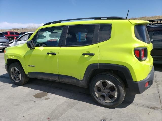 Image 2 of 2017 JEEP RENEGADE SPORT 2017 with VIN ZACCJBAH8HPG17758