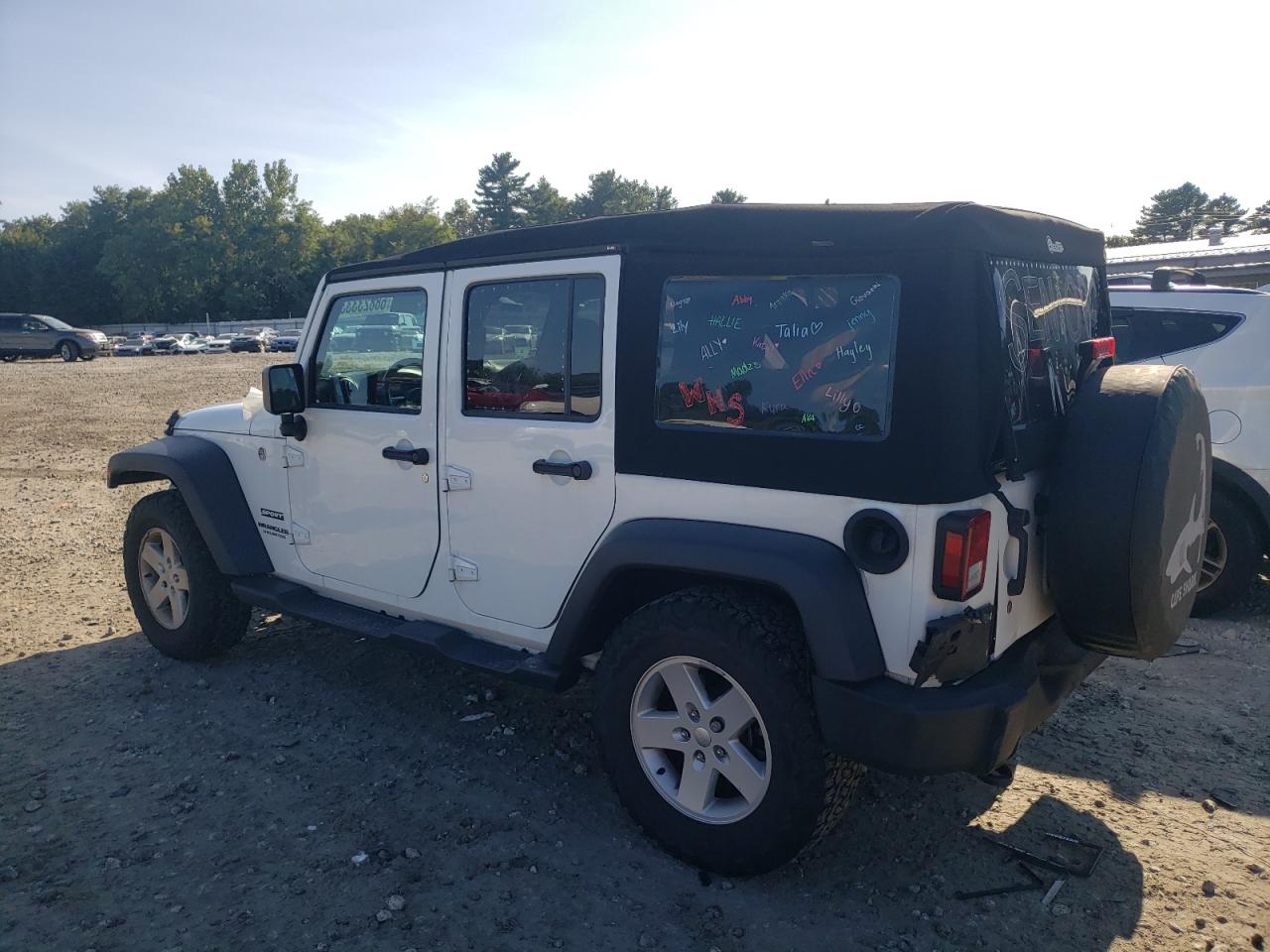Obraz 2 z 2017 JEEP WRANGLER UNLIMITED SPORT 2017 z VIN 1C4BJWDG4HL733422