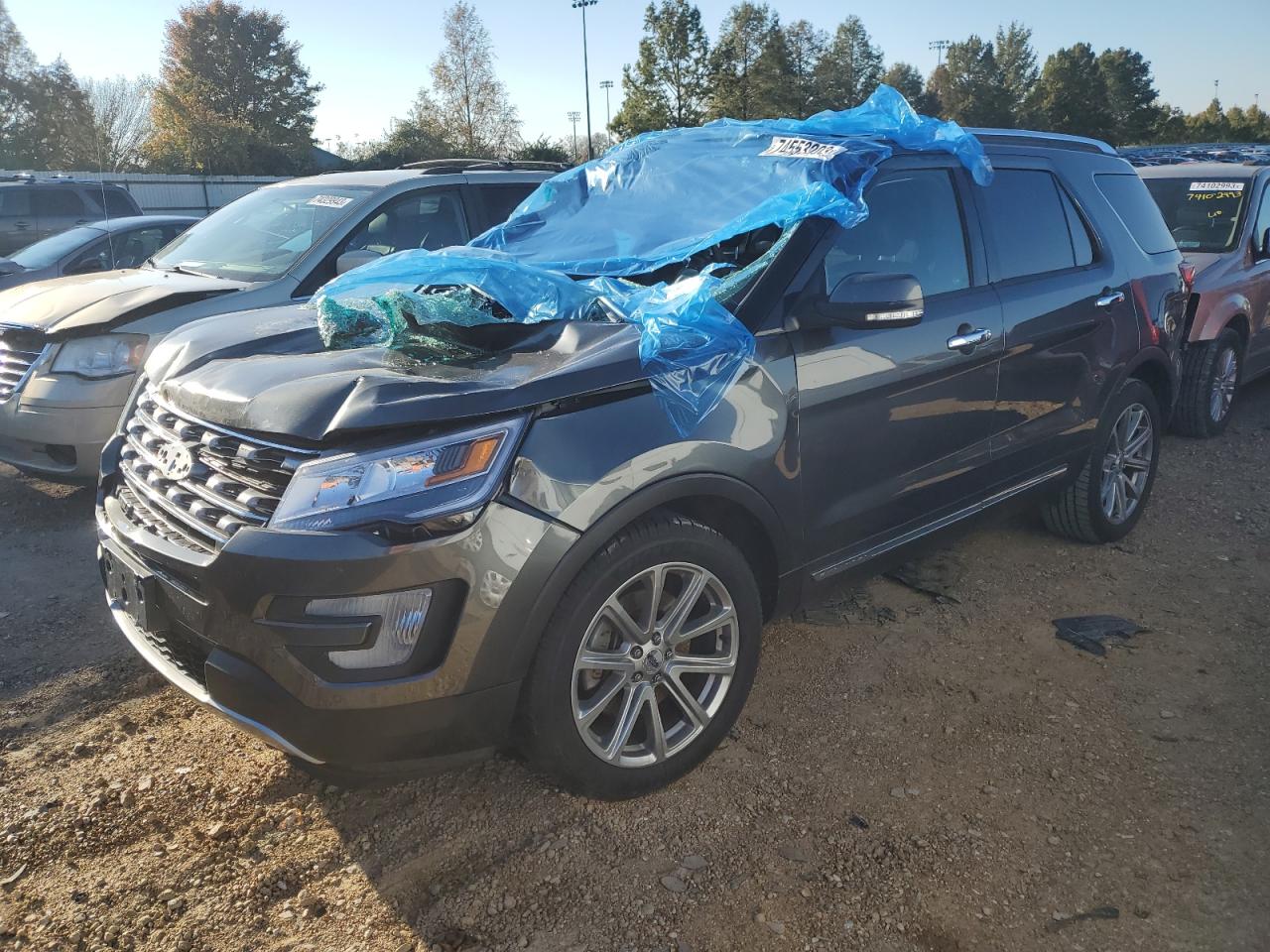 Изображение 1 2016 FORD EXPLORER LIMITED 2016 с VIN 1FM5K7F85GGA08596