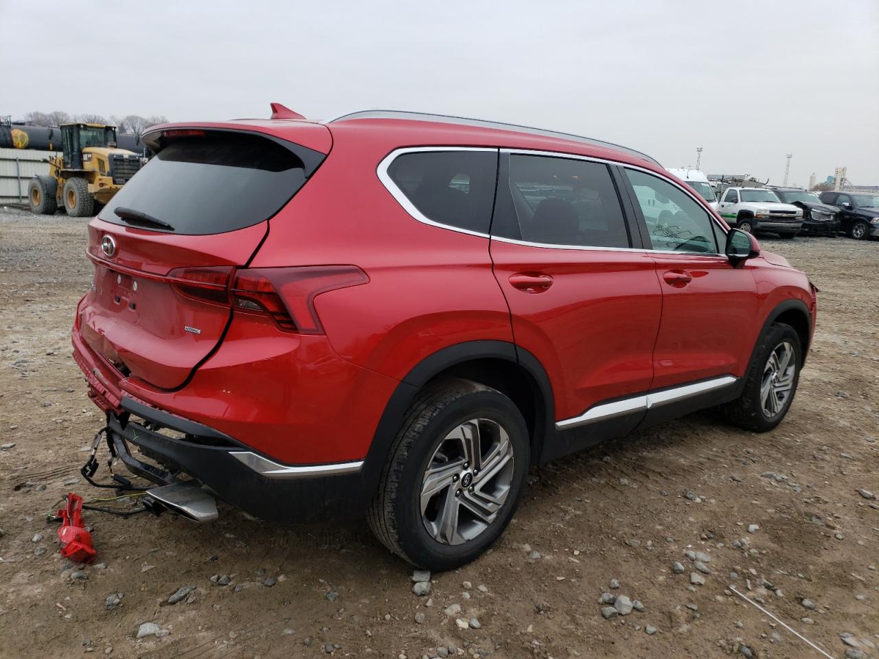 Image 3 of 2021 HYUNDAI SANTA FE SEL 2021 with VIN 5NMS2DAJ3MH323997