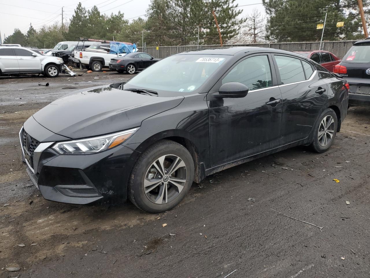 Image 1 of 2022 NISSAN SENTRA SV 2022 with VIN 3N1AB8CV8NY316931