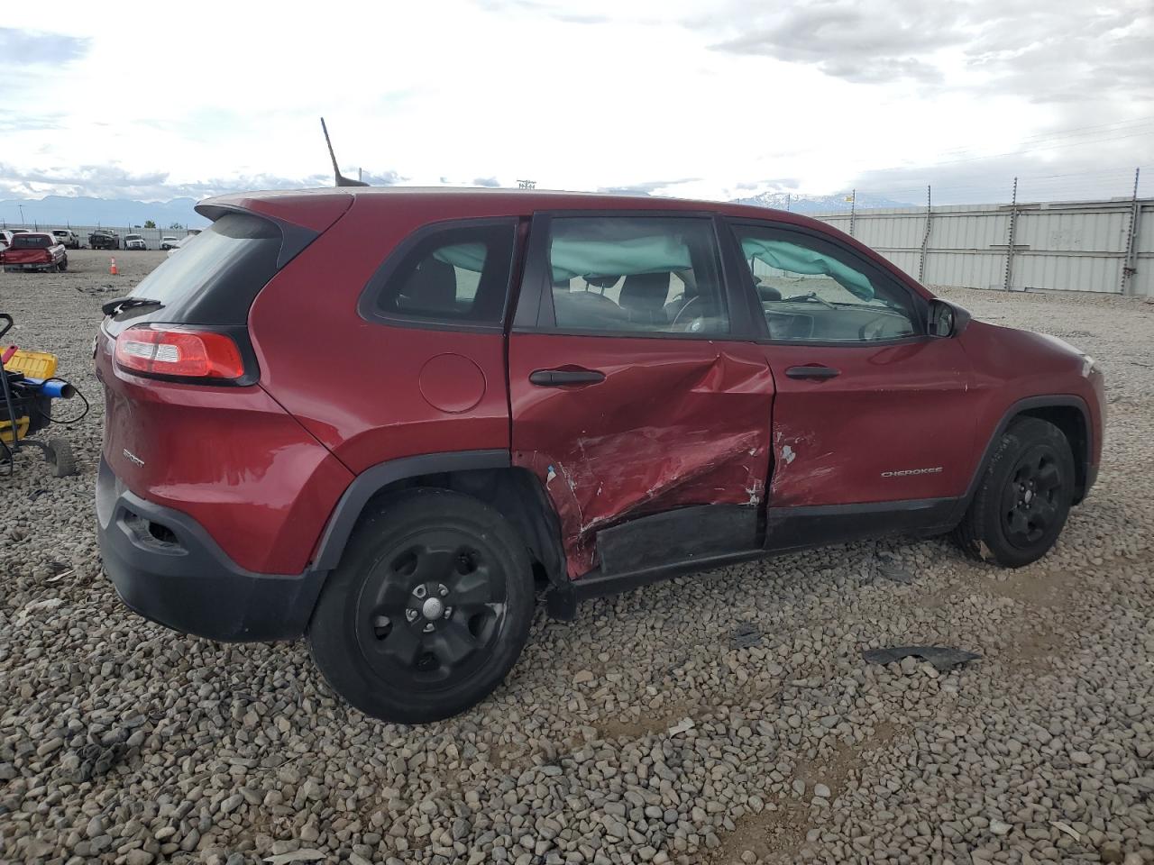 Image 3 of 2016 JEEP CHEROKEE SPORT 2016 with VIN 1C4PJLAB2GW106969