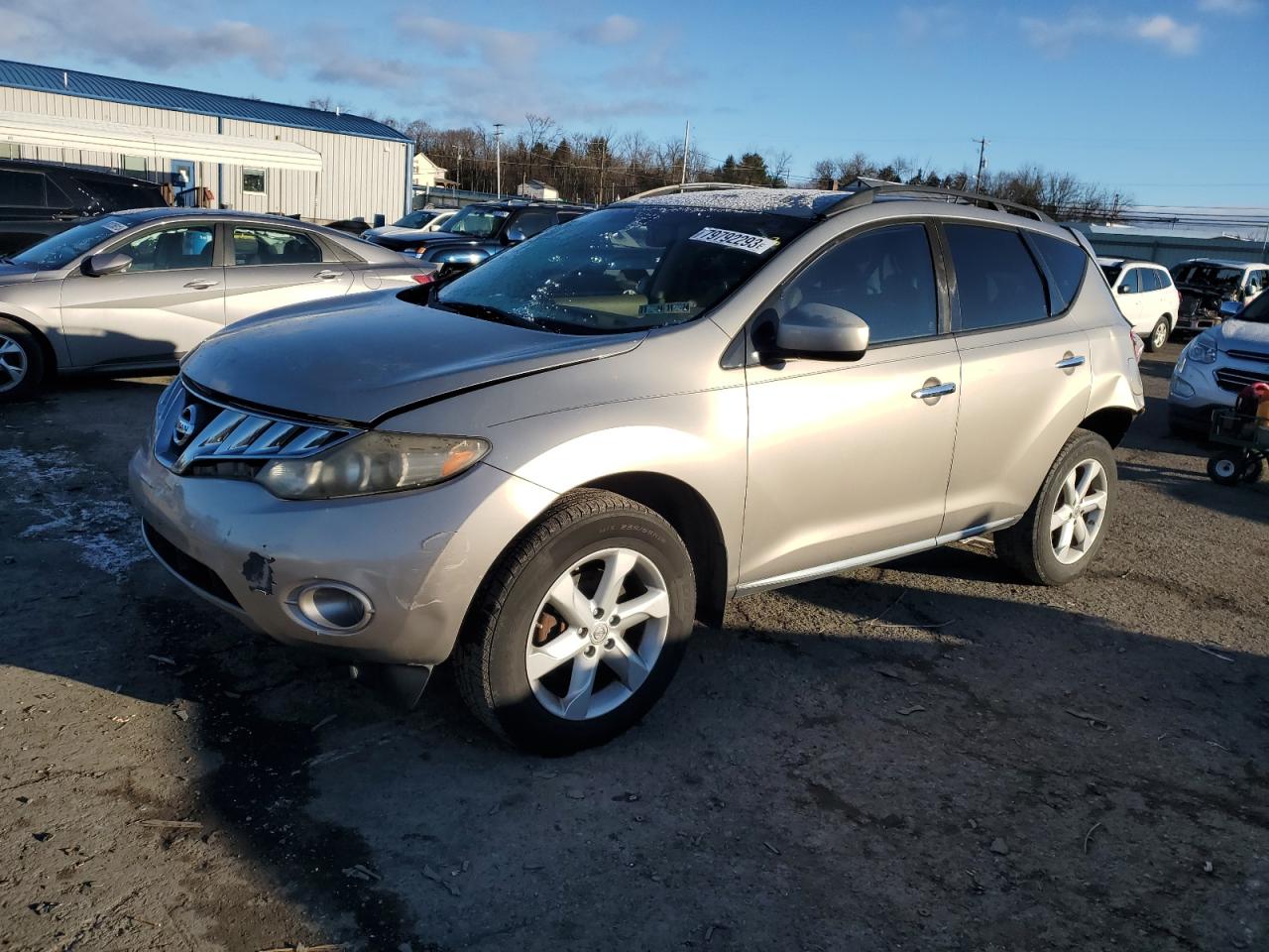 Image 1 of Nissan Murano S 2009 with VIN JN8AZ18U29W024984
