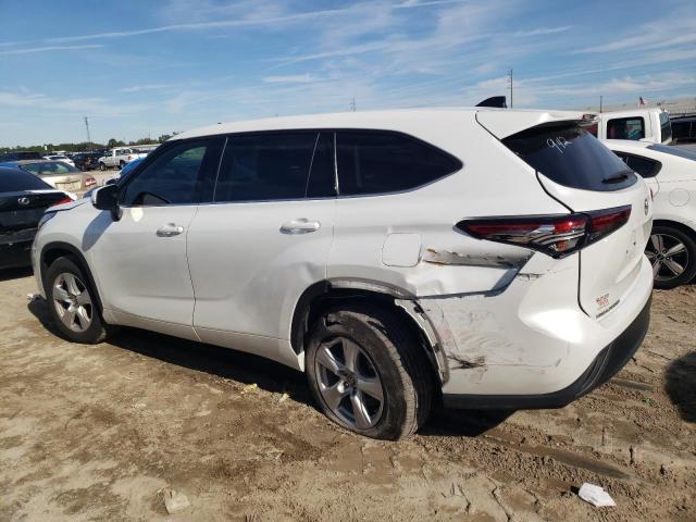 Изображение 2 2022 TOYOTA HIGHLANDER L 2022 с VIN 5TDCZRAH2NS127641
