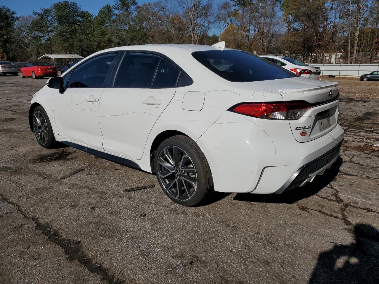 Image 2 of 2021 TOYOTA COROLLA SE 2021 with VIN 5YFS4MCE8MP057702