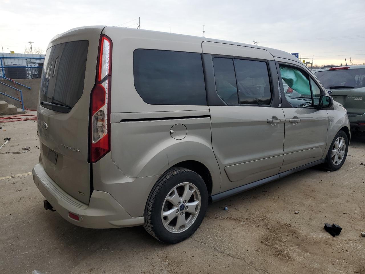 Image 3 of 2015 FORD TRANSIT CONNECT TITANIUM 2015 with VIN NM0GE9G76F1223649