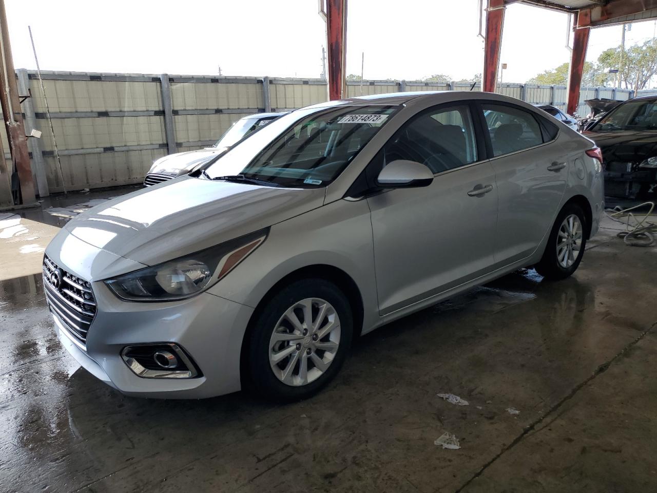 Image 1 of 2019 HYUNDAI ACCENT SE 2019 with VIN 3KPC24A34KE055519