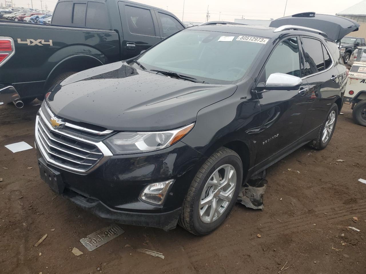 Image 1 of 2021 CHEVROLET EQUINOX PREMIER 2021 with VIN 2GNAXXEV0M6153964