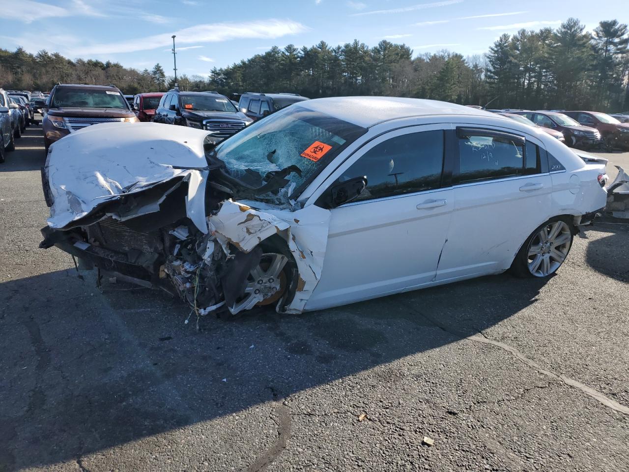 Image 1 of 2011 CHRYSLER 200 TOURING 2011 with VIN 1C3BC1FB1BN570338