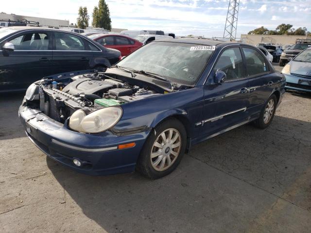 Image 1 of 2004 HYUNDAI SONATA GLS 2004 with VIN KMHWF35H94A974449