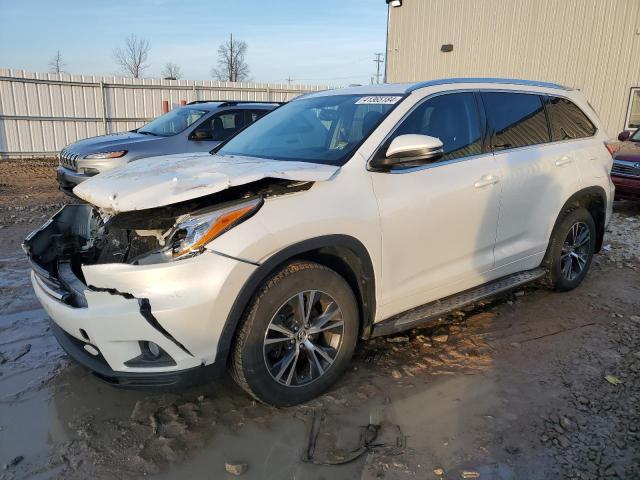 Obraz 1 z 2016 TOYOTA HIGHLANDER XLE 2016 z VIN 5TDKKRFH5GS135812