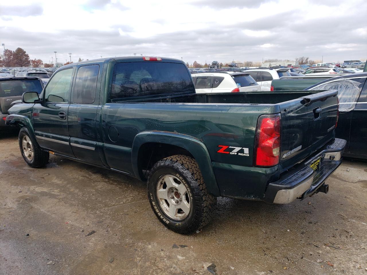 Изображение 2 2005 CHEVROLET SILVERADO K1500 2005 с VIN 1GCEK19T95E182567