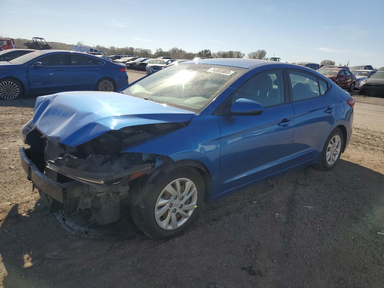Image 1 of 2017 HYUNDAI ELANTRA SE 2017 with VIN 5NPD74LFXHH200581
