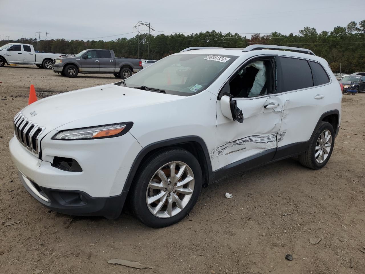 Image 1 of 2014 JEEP CHEROKEE LIMITED 2014 with VIN 1C4PJLDBXEW300867